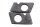 Pannier rack rubber pads buffers left right 6 BMW R 1200 GS K25 0307 R12 04-07