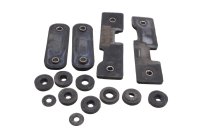 Seat rubber buffer mounting pads set front rear BMW R 1200 GS K25 0307 R12 04-07