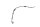 Brake hose rear line braided stainless pipe BMW R 1200 GS K25 0307 R12 04-07
