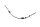 Brake hose rear line braided stainless pipe BMW R 1200 GS K25 0307 R12 04-07