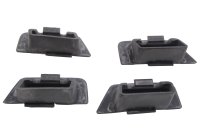 Pannier rack mount cover caps set left right BMW R 1200 GS K25 0307 R12 04-07