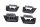 Pannier rack mount cover caps set left right BMW R 1200 GS K25 0307 R12 04-07