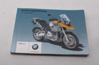 Owners manual handbook instructions German BMW R 1200 GS K25 0307 R12 04-07