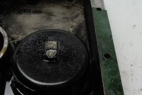 Oil pan sump filter housing engine bottom Moto Guzzi California III i.e VY 90-93