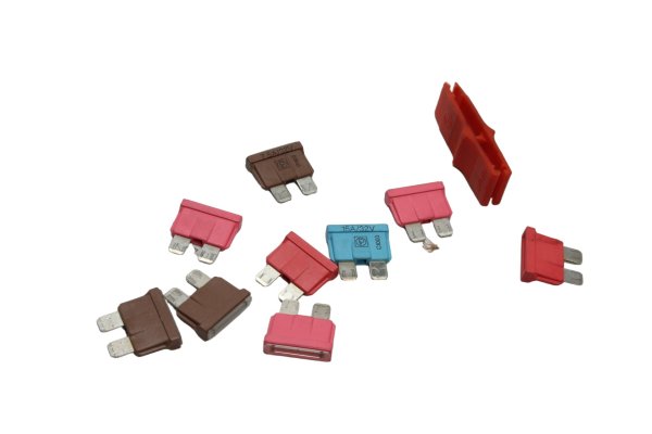 Blade fuse set 4A 7.5A 10A 15A 32V puller tool BMW R 1150 GS R21 0415 99-04