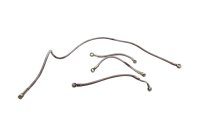 Oljeslangar sats 4 st rör motor ram matning retur KTM 640 LC4 DUKE 2 DK2 99-07