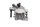 Bremsekaliber caliper bagerst Brembo med klodser KTM Duke 690 690DUKE/14 14-15