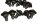 Brake disc bolts rotor screws spacers front rear BMW R 1150 GS R21 0415 99-04