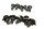 Brake disc bolts rotor screws spacers front rear BMW R 1150 GS R21 0415 99-04