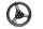 Etuvanne etupyörä 17 tuumaa ABS-anturirengas Yamaha FJR 1300 A RP11 04-05