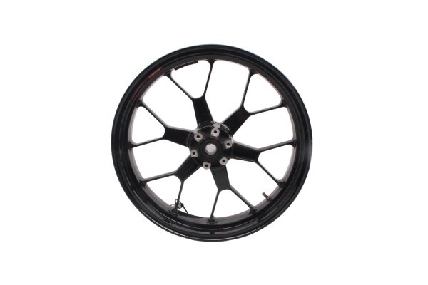 Jante avant roue MT 3.50x17 pouces noire Racing déco Aprilia RSV4 RK 09-12