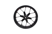 Jante avant roue MT 3.50x17 pouces noire Racing déco Aprilia RSV4 RK 09-12