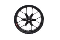 Jante avant roue MT 3.50x17 pouces noire Racing déco Aprilia RSV4 RK 09-12