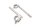 Clip-on ohjaustanko puolikkaat vasen oikea Kawasaki ZX-10R E8 ZXT00E 08-10