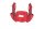 Front fender upper beak mudguard nose cowl red BMW R 1200 GS K25 0307 R12 04-07