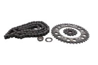 Kit transmisión cadena piñón corona tuerca arandela KTM 640 LC4 DUKE 2 DK2 99-07