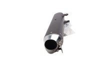 Silenciador escape tubo final terminal izquierdo KTM 640 LC4 DUKE 2 DK2 99-07
