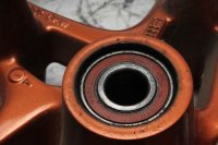 Llanta delantera rueda 3.50x17 naranja BMW R 1150 R Rockster R28 0308 03-05