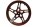 Llanta delantera rueda 3.50x17 naranja BMW R 1150 R Rockster R28 0308 03-05
