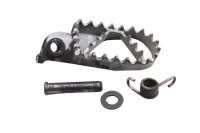 Fußraste Fussraste Fahrer vorne links Bolzen Feder KTM 640 LC4 DUKE 2 DK2 99-07