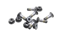Tandwielbouten kettingblad moeren set achter KTM 640 LC4 DUKE 2 DK2 99-07