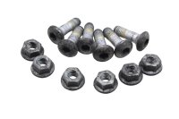 Tandwielbouten kettingblad moeren set achter KTM 640 LC4 DUKE 2 DK2 99-07