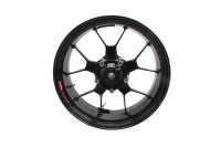 Jante arrière roue 17x6 pouces MT noire avec roulements Aprilia RSV4 RK 09-12