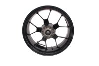 Jante arrière roue 17x6 pouces MT noire avec roulements Aprilia RSV4 RK 09-12