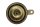 Clacson avvisatore FIAMM K90 tono basso 335Hz sinistro BMW K 100 K100 K589 82-88