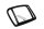 Porte-bagages arrière support grille plaque de selle BMW K 100 K100 K589 82-88