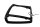 Porte-bagages arrière support grille plaque de selle BMW K 100 K100 K589 82-88