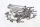 Motorbolte sæt topstykke skruer smådele KTM Duke 690 690DUKE/14 14-15