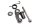 Leva arresto tamburo cambio molla boccola vite kit KTM 640 LC4 DUKE 2 DK2 99-07