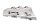 Pakethållare täckkåpa skydd platta bak övre BMW R 1200 GS K25 0307 R12 04-07