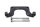 Supporto faro staffa fanale gommini anteriore KTM 640 LC4 DUKE 2 DK2 99-07