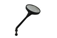 Rear view mirror right round black long arm M8 thread BMW K 100 K100 K589 82-88