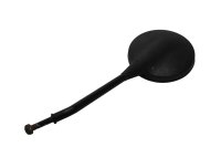 Rear view mirror right round black long arm M8 thread BMW K 100 K100 K589 82-88