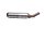 Slutljuddämpare avgasrör slip-on bakre höger BMW R 1200 GS K25 0307 R12 04-07