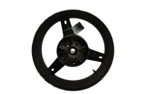 Rear wheel rim 17 x 5.50 inch black three spoke Suzuki SV 1000 S WVBX 03-07