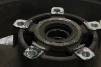 Rear wheel rim 17 x 5.50 inch black three spoke Suzuki SV 1000 S WVBX 03-07