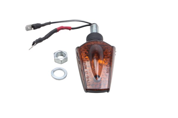 Freccia LED lampeggiante anteriore sinistra dado KTM 640 LC4 DUKE 2 DK2 99-07