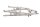 Boucle arrière support de selle faux cadre subframe Aprilia RSV4 RK 09-12