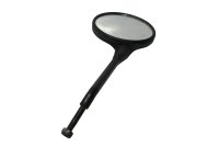 Mirror rearview left handlebar round black long stem BMW K 100 K100 K589 82-88