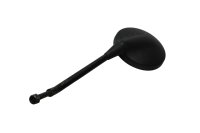 Mirror rearview left handlebar round black long stem BMW K 100 K100 K589 82-88
