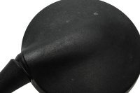 Mirror rearview left handlebar round black long stem BMW K 100 K100 K589 82-88
