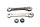 Biellette ammortizzatore leveraggio posteriore KTM 640 LC4 DUKE 2 DK2 99-07