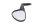 Rétroviseur miroir gauche guidon noir homologué KTM 640 LC4 DUKE 2 DK2 99-07