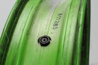 Etuvanne pyörä 17x3.50 tubeless vihreä Kawasaki ZX-6R Ninja ZX600G 98-99