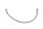 Brake line hose hydraulic pipe front upper BMW R 1200 GS K25 0307 R12 04-07