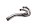 Collettore scarico tubi curve anteriore con molle KTM 640 LC4 DUKE 2 DK2 99-07